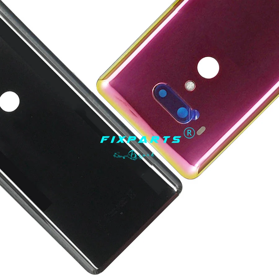 Корпус U12 плюс Батарея задняя крышка для htc U12 плюс Батарея задняя дверь чехол с Камера объектив для htc U12+ Батарея крышка