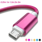 Зарядный кабель Micro Usb 3 м 3 м, кабель Micro Usb 2 м 1,5 м, зарядный кабель Android для Samsung Galaxy J8 J4 J6 Plus M10 A10