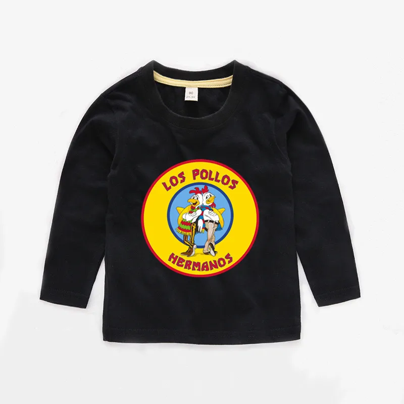 От 2 до 12 лет Детская LOS POLLOS HERMANOS для маленьких Топы девочек Одежда мальчиков