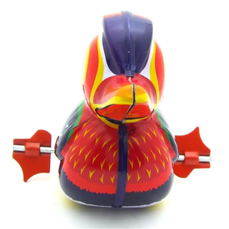 Классическая заводная оловянная игрушка в античном стиле МАНДАРИНКА утка