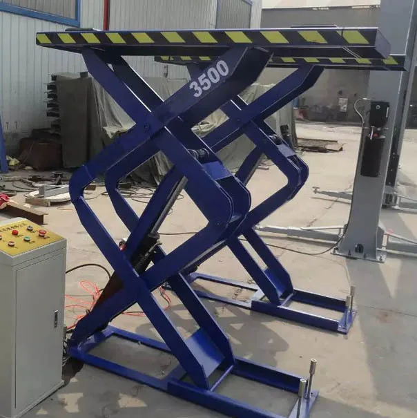 3 5 тонный ножничный подъемник в земле автомобильный большой платот домашнее и