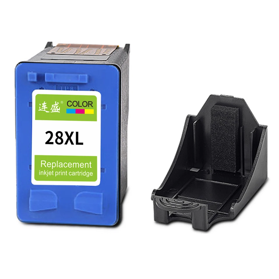 1Pcs 28XL Remanufactured Tri-color Ink Cartridge Replacement for hp 28 xl For Deskjet 3320 3323 4255 4256 4355 5608 5609 Printer |