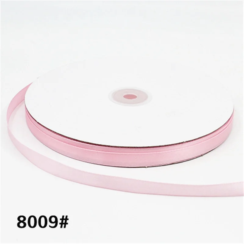Light Pink Новинка, высокое качество, 100 ярдов/рулон, 1 см, корсажные атласные ленты, украшения для рождественской вечеринки, сделай сам, бант, ленты для поделок, открыток, подарочная упаковка - Цвет: Light Pink