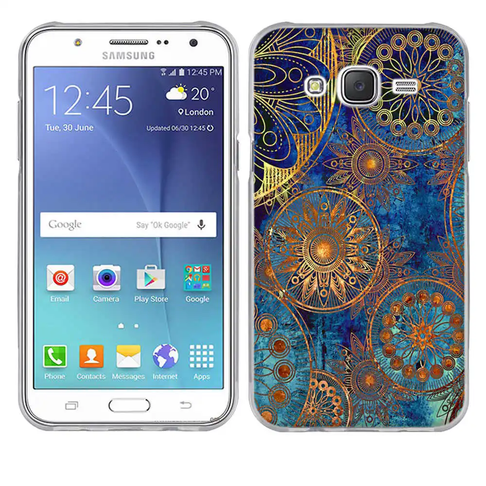 21 Чехол для телефона, чехол для samsung J5, силиконовый чехол на заднюю панель, чехол для samsung Galaxy J5, чехол J500F, мягкий чехол из ТПУ с цветочным рисунком - Цвет: 21