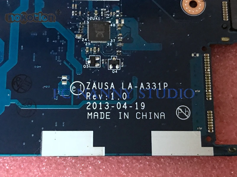 NOKOTION ZAUSA Версия 1 0 для ультрабука lenovo S415 материнская плата ноутбука DDR3 LA