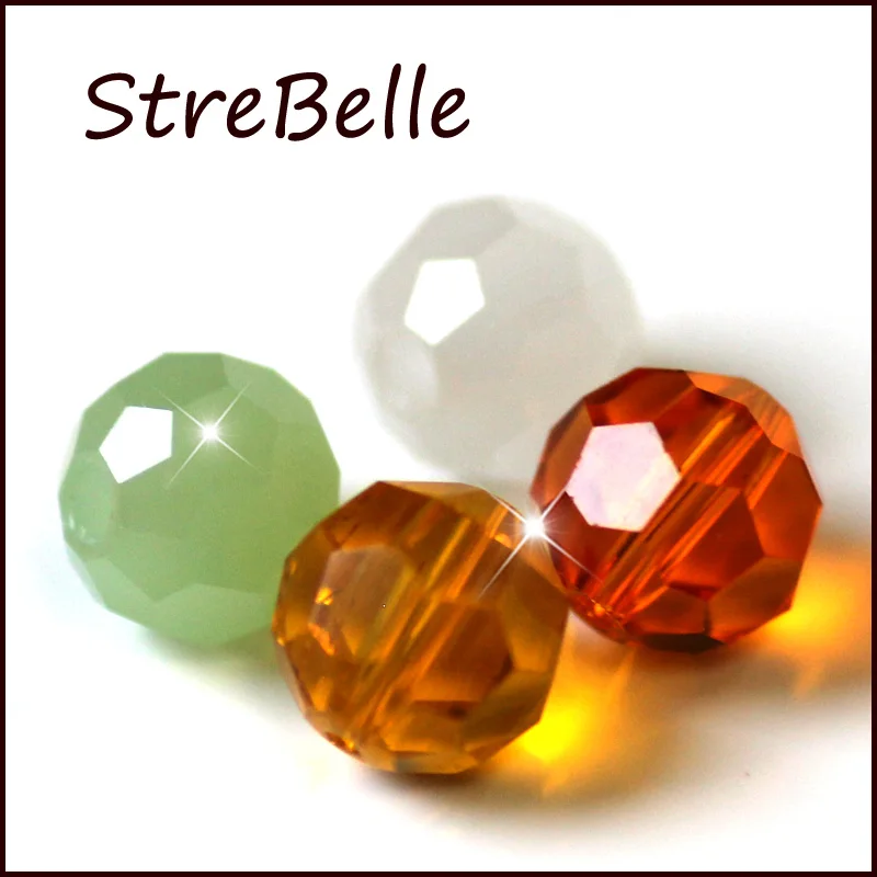 100 шт. стеклянные бусины 4 мм|bead spacers|crystal glass beadsglass beads |