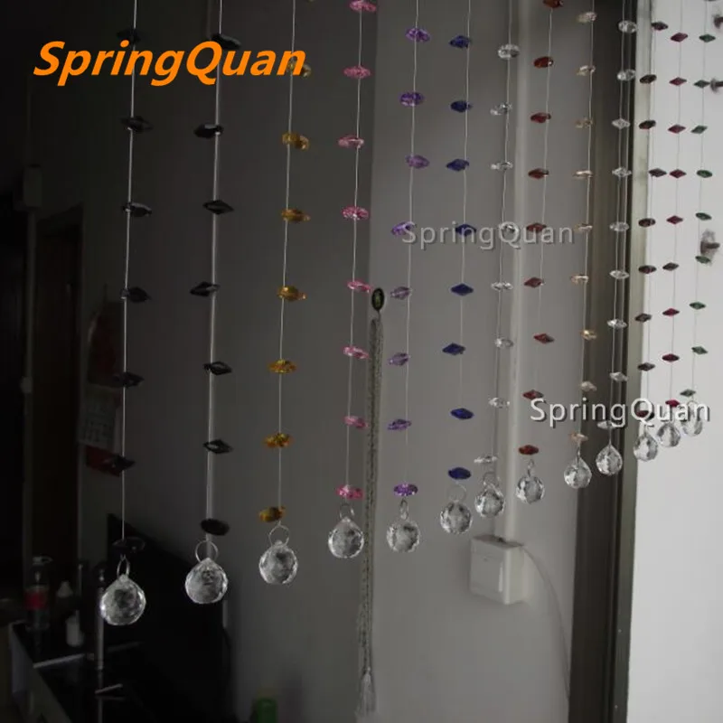 SpringQuan 5 шт. высококачественные Восьмиугольные украшения-бисер цветной