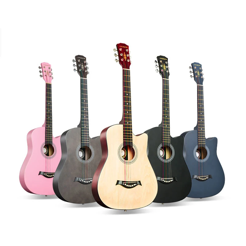 

Guitar 41-Inch Mahogany Fingerboard Five Colors Optional Beginner Unisex