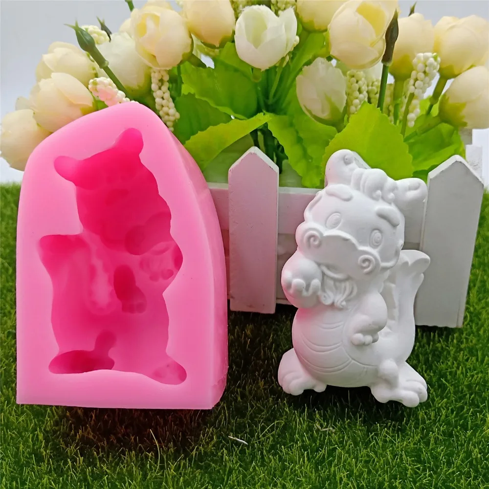 Силиконовая 3D форма для мыла с драконом ручная работа|mold for|diy silicone moldsilicone mold |