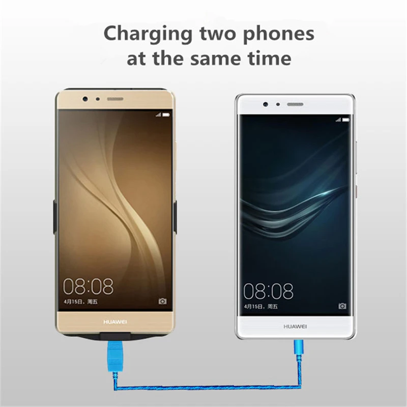 

NTSPACE Battery Charger Cases For Huawei Nova 2S Battery Case 6500mAh Portable Power Bank Pack Charging Case Stand Back Cover