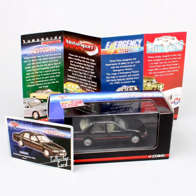 1/43 классический корги Авангард VA09901 Ford Сьерра-сапфир ГСЛ масштаб машинок игрушечные машинки модели миниатюры коллекционеров