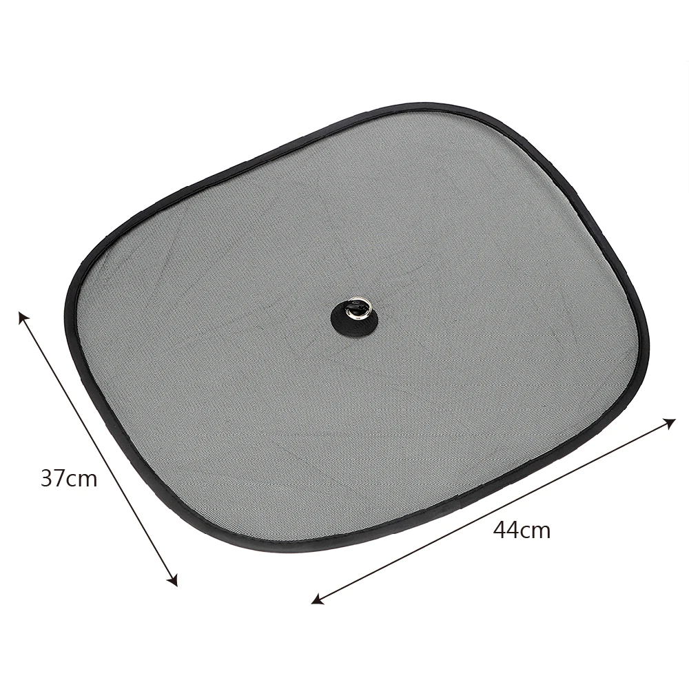 2 шт. для передней стороны и заднего окна УФ Сетка солнцезащитные оттенки черные