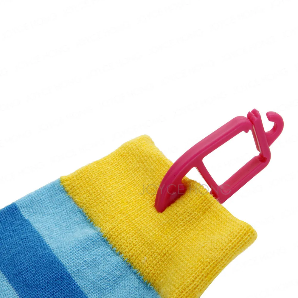 

50 PCS/Set Clothes Pegs Holder Rings Sock Organizers Sorters Locks Clips