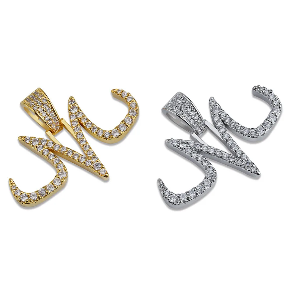 Новое ожерелье JINAO с кулоном в стиле хип хоп маджин циркониевое украшение