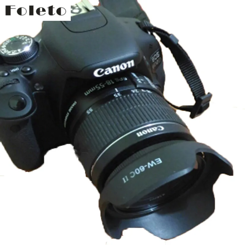 Бленда для объектива в форме цветка Canon EF 18-55 мм 28-90 28-80 | Электроника