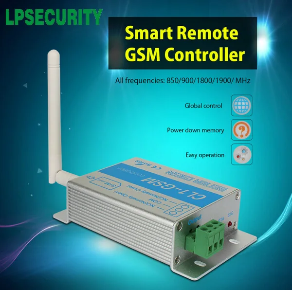 GSM SMS открывалка ворот CL1-GSM смарт-переключатель двухдиапазонный 900/1800 МГц или 850/1900 МГц