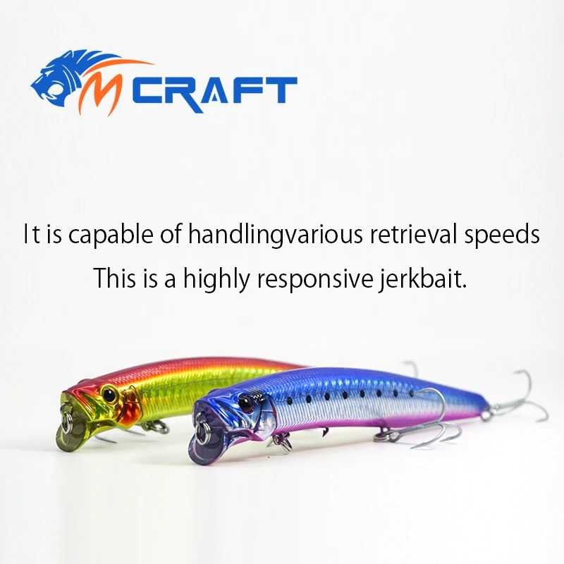 Наживка Джеркбейт воблеры 13 см 20 г жесткая приманка гольян Попер Рыболовные