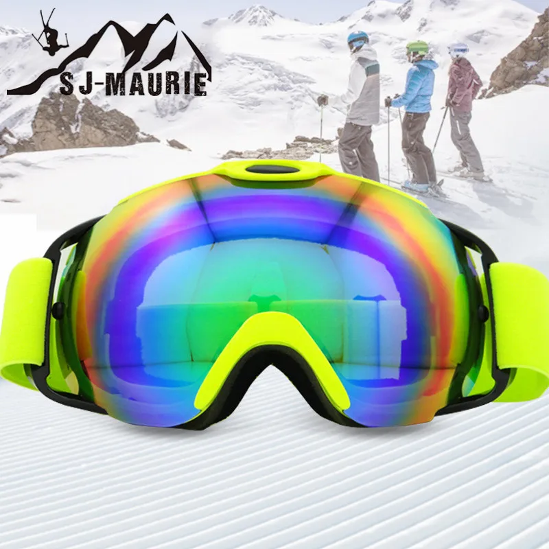 SJ Maurie лыжные очки Masque De Ski для мужчин и женщин Снежная маска сноуборда альпинизма