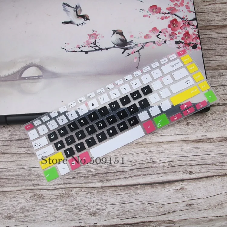 Защитный чехол для клавиатуры ноутбука ASUS ZenBook UX530 UX530UX UX530UQ UX530U S510UR X510UN |