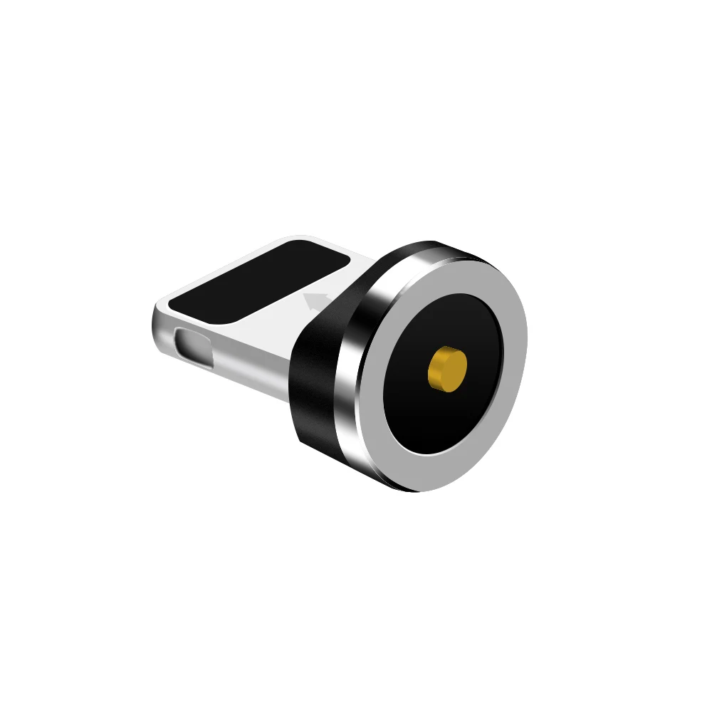 Only 8 Pin Plug Магнитный зарядный usb-кабель Олаф для iPhone, Micro USB type C, мобильный телефон, 90 градусов, L форма, быстрая зарядка, магнитные зарядные кабели - Цвет: Only 8 Pin Plug