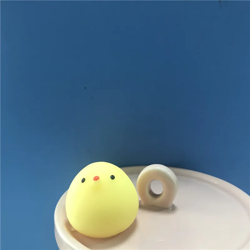 Мини Изменение цвета милый кот Антистресс мяч сжимает Mochi поднимающийся Abreact мягкий липкий снятие стресса забавная Подарочная игрушка