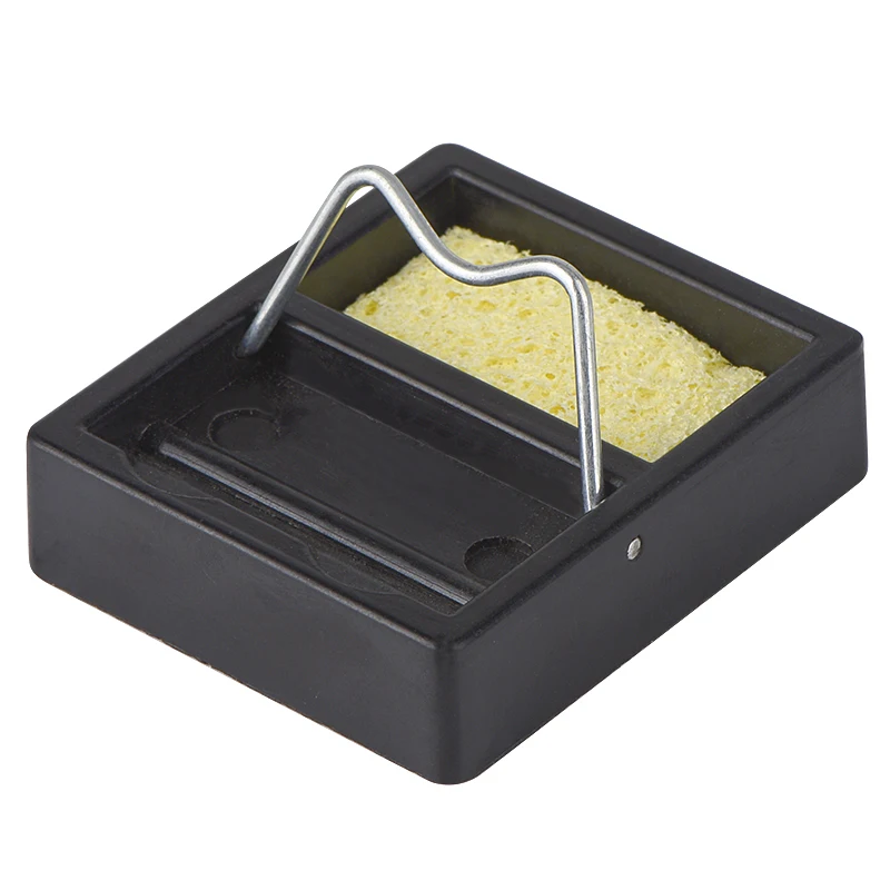 JCD Электрический паяльник подставка держатель металлические колодки универсальный высокой температуры опорная станция губка для припоя паяльник чистый