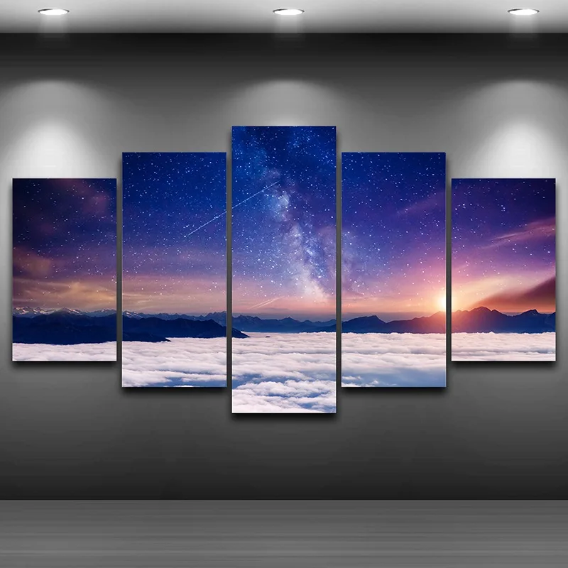 Печатных Декор для дома оформлена стены в искусстве Спрей картина маслом