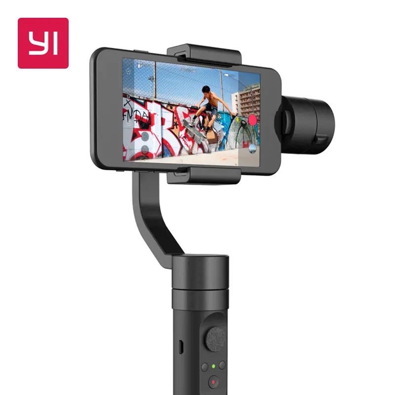 YI ручной карданный 3 осевой Ручной Стабилизатор для смартфона и спортивная мини