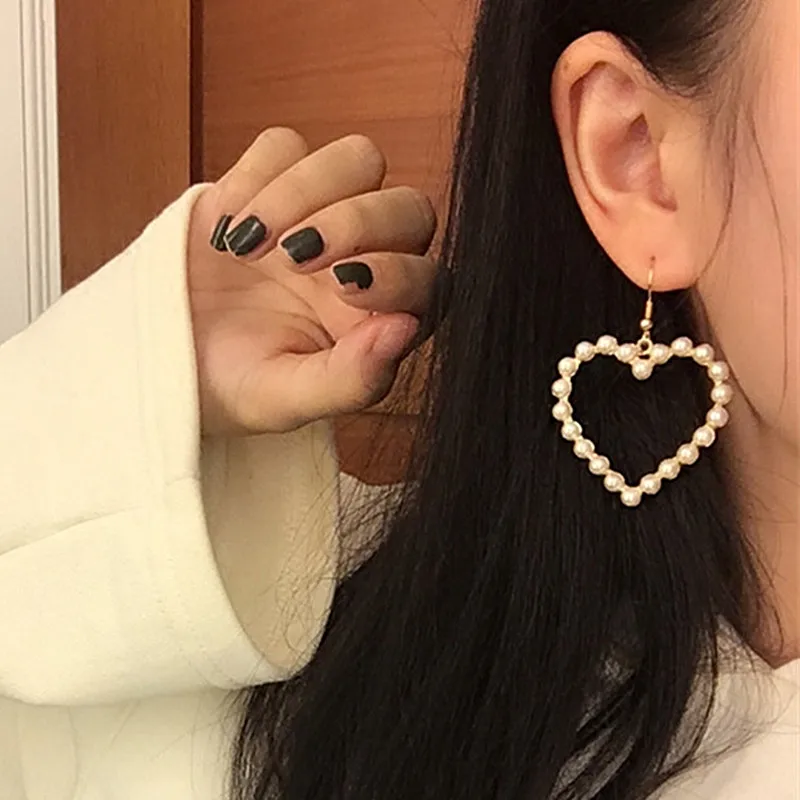 Женские Висячие серьги подвески с искусственным жемчугом|drop earing|drop earringsearrings fashion