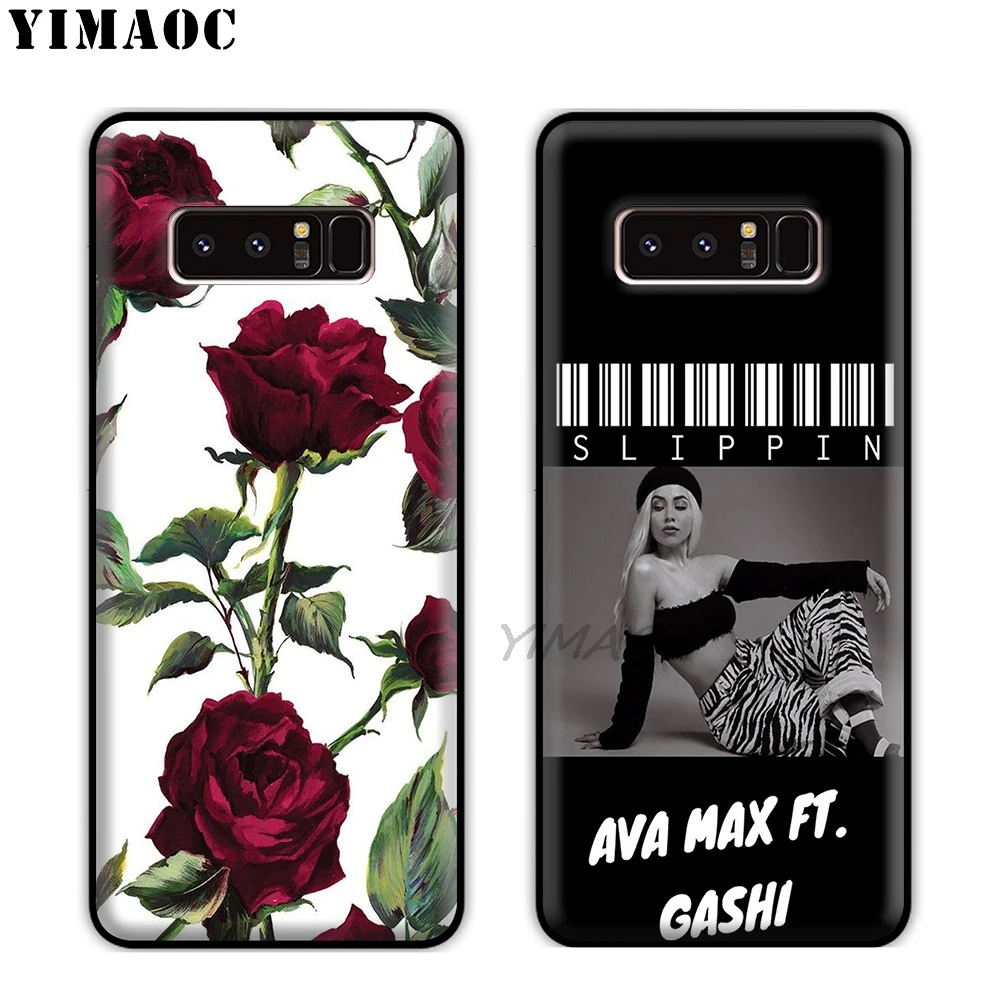 Мягкий силиконовый чехол YIMAOC Ava Max для Samsung Galaxy S10 S10e S9 S8 Plus S7 S6 Edge и J6 |
