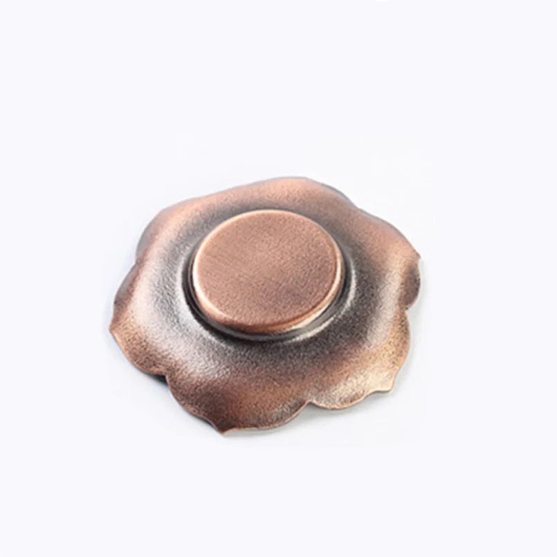 Сплав чашка лоток Blossom Lotus Outlook подставка для кружки Diameter10.5cm маленькая кофейная
