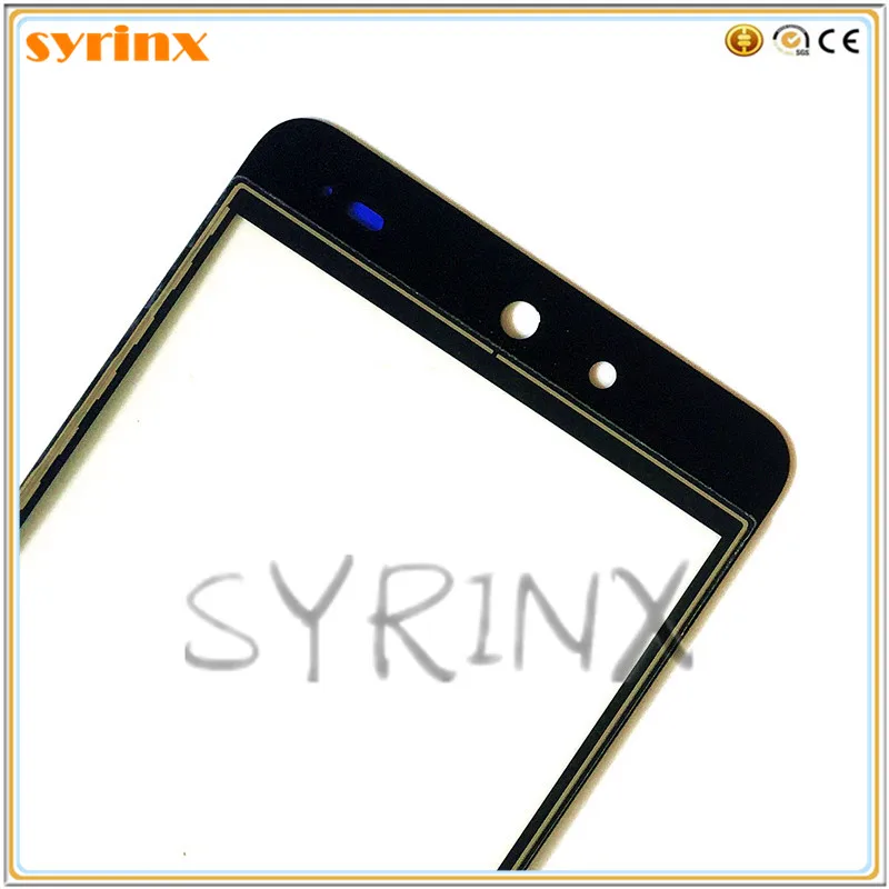 SYRINX Phone Panel Touch Screen Digitizer Sensor Front Glass Lens Touchscreen 3M TAPE For Micromax Canvas Juice 3 Q392 | Мобильные