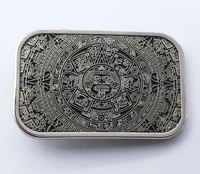 high quality cool aztec calendar mens metal belt buckle fit 4cm wide belt