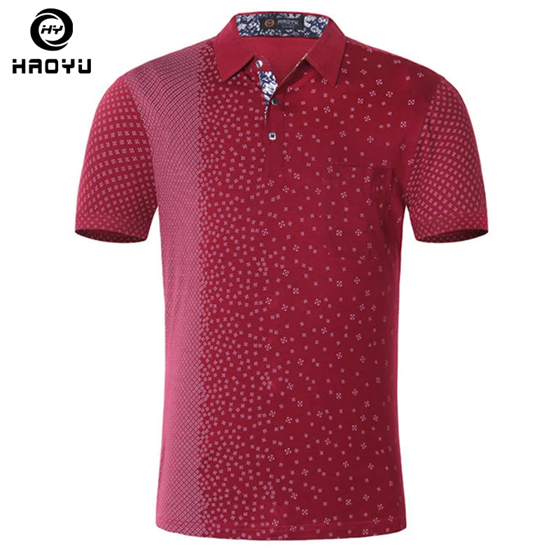 Мужская хлопковая футболка поло с коротким рукавом и принтом|polo shirt brand men|polo menpolo