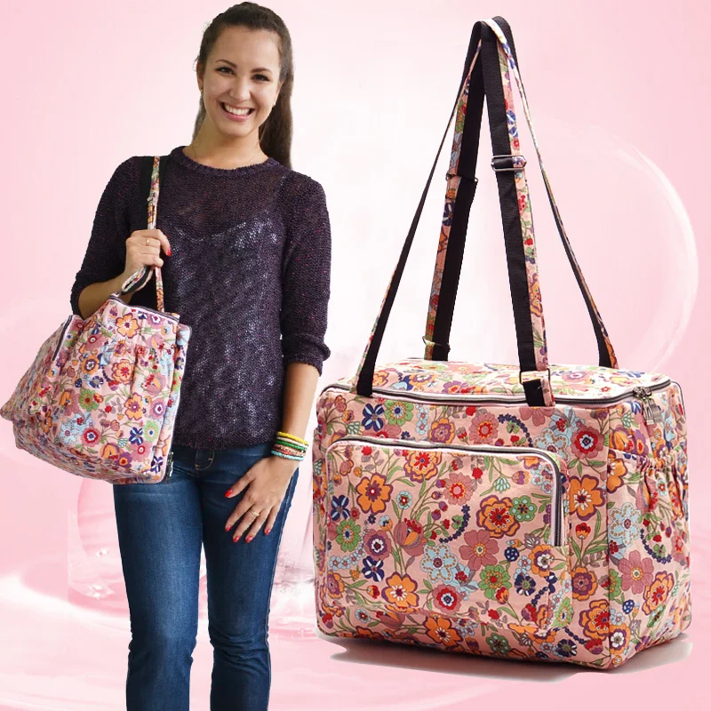

2017 Portable Long Shoulder Strap Women Diaper Bag Waterproof High Capacity Baby Diaper Bags 39*18*28cm Shoulder Nappy Bag