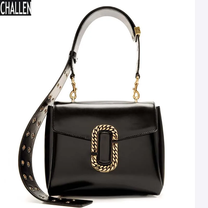 Женщины Кожаная Сумка Новые Горячие Продажи Широкого Плеча Портативный Высокого