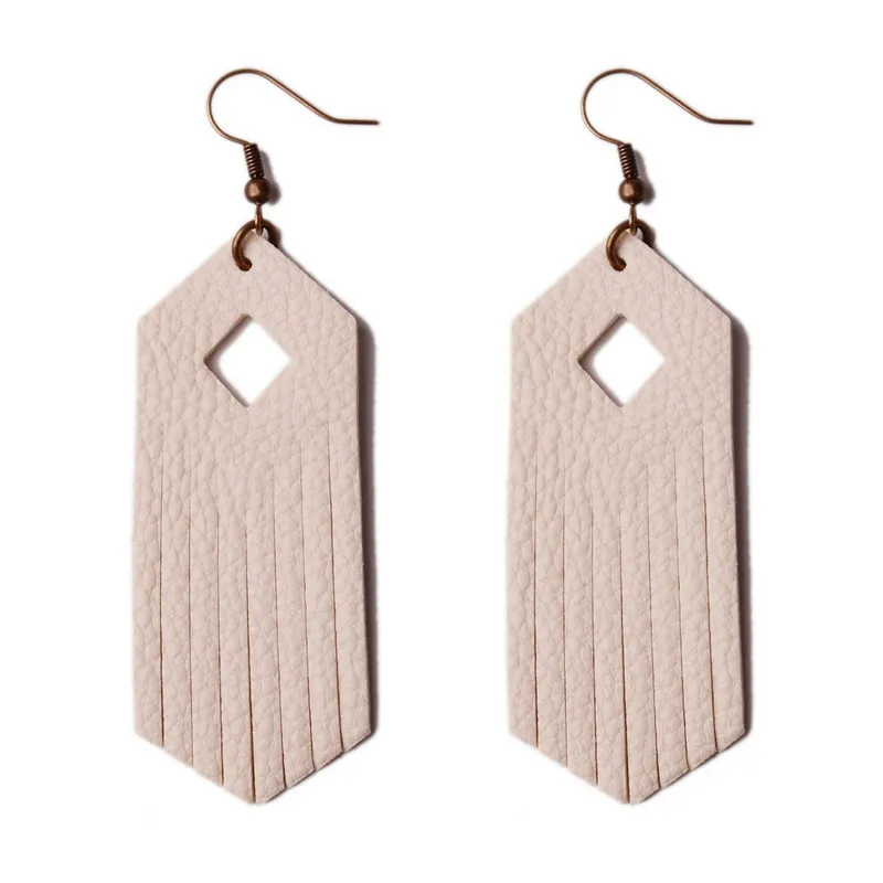 Rainbery 2021 Новые Классические из искусственной кожи LongTassel падение Богемские серьги