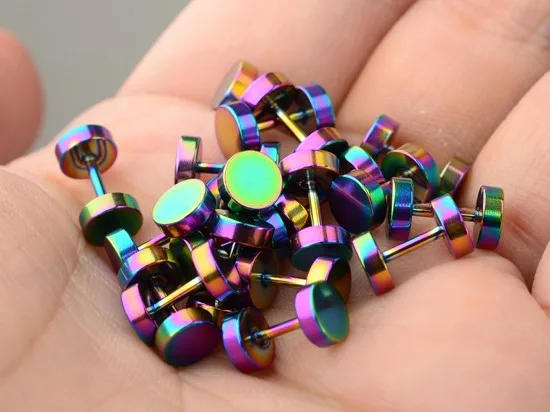 Оптовая продажа 5 пар серьги-капельки из нержавеющей стали | Украшения и