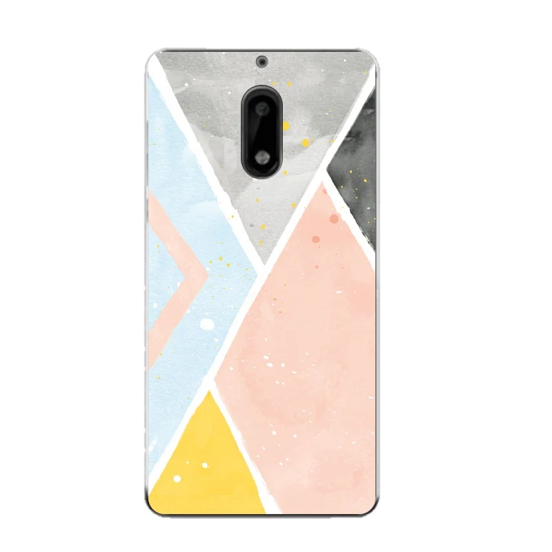 Marble Coque Soft Clear TPU Phone Case For Nokia3 5 6 8 N540 N640 N535 N830 Protector Painting Silicone Cute Cover Free Shipping | Мобильные