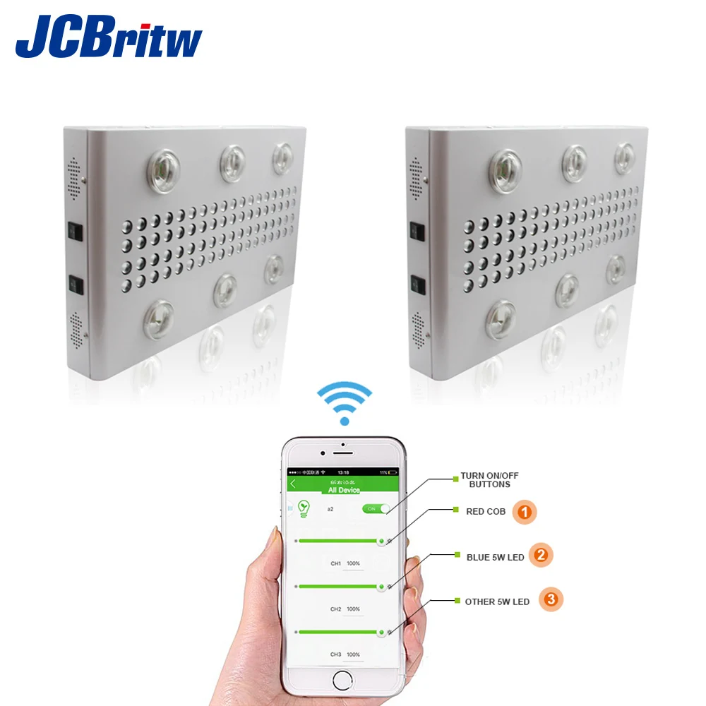 

900W Full Spectrum New Noah 6s LED Grow Lights with COB and LED Grow Diodes Dimmable WiFi Control for Indoor Plant Greenhouse