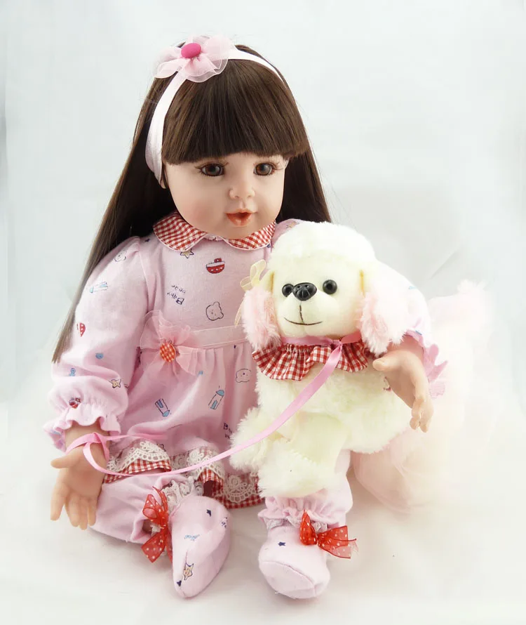 Rebuild doll 20 'simulation baby роскошные аксессуары подарок DH024 кукла игрушка Детские
