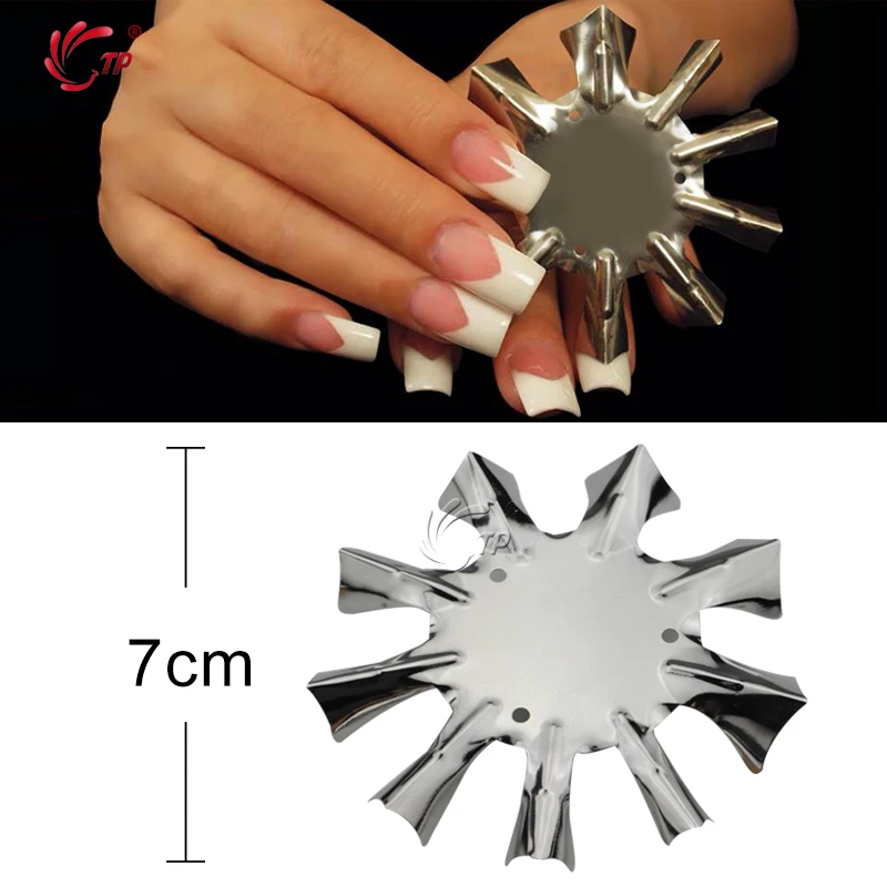 TP 1 9 размеры дизайн ногтей фреза для французского маникюра в форме улыбки и Луны