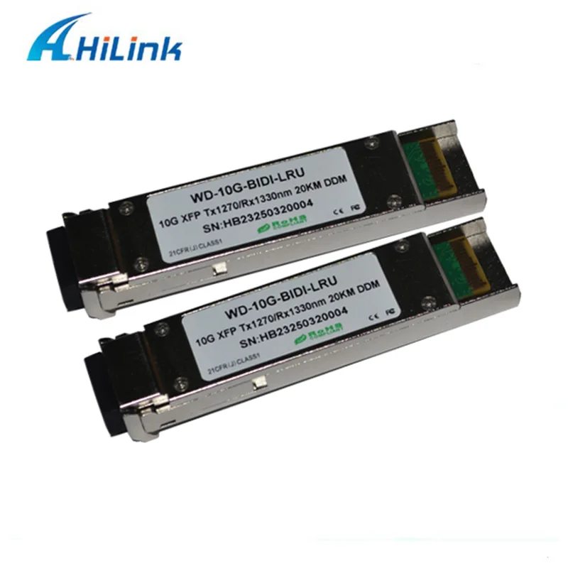 DHL Бесплатная доставка! 10G WDM 1270 нм/1330 нм 20 км DOM BiDi SFP + LC трансивер | Мобильные