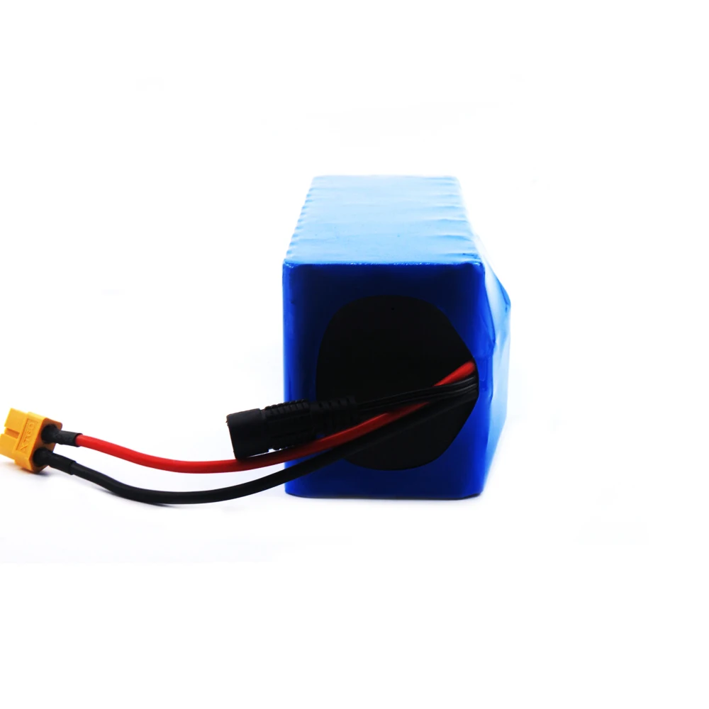 Liitokala new 48V 10Ah battery pack XT60 interface 18650 charger 10000mAh BMS electric bicycle large capacity battery