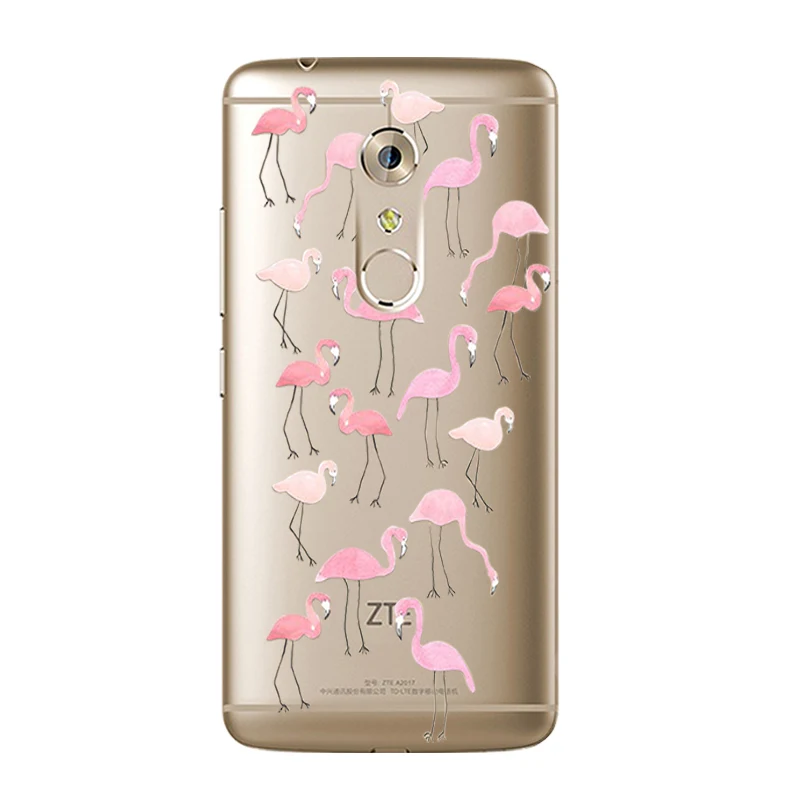 DIY чехол для телефона ZTE Axon 7 Mini A2017 Nubia Z11 MAX Z9 Мягкий ТПУ с принтом животных семьи|phone