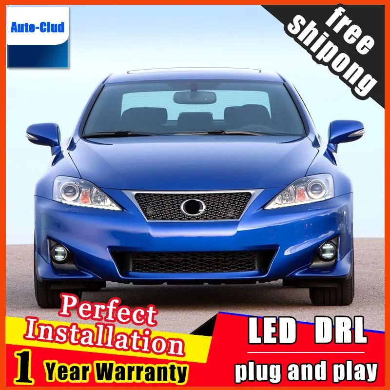 

Car styling LED Fog Light For Lexus LX570 2009 - 2015 LED Fog Lamp With Lens And LED Day Time Running Ligh DRL 2 function