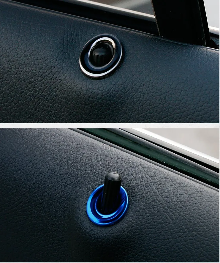 for Mercedes Benz A GLA CLA Class W176 W246 C117 X117 Door Lift Lock Metal Decoration Trim Stickers Cover Car Styling | Автомобили и