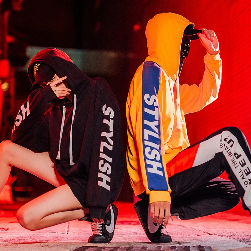 Be.YuMiao hip hop man's hoodies man and women Couple Sweatshirts coat Korean plus velvet thickening clothes Bangtan Boys k-pop | Мужская