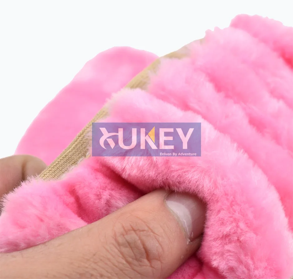 XUKEY 3 шт. автомобильный зимний чехол на руль из искусственного меха и шерсти