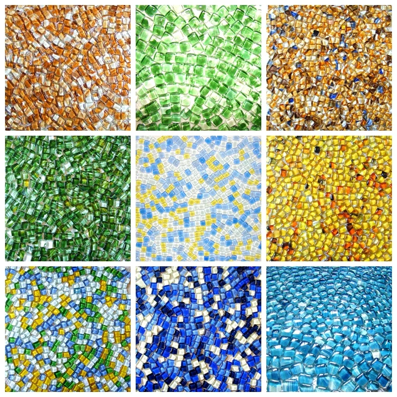 Различных цветов! Irregula дизайн плитка стеклянная мозаика для кухни щитка ванная